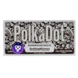 Cookies N’dreams PolkaDot Magic Mushroom Belgian Milk Chocolate 250mg