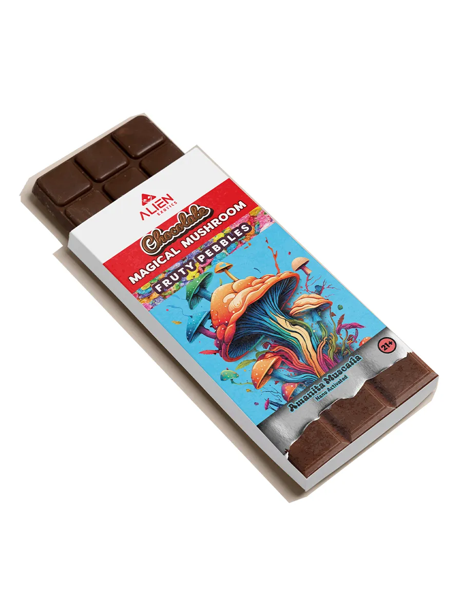 Fruity Pebbles Alien Exotics Chocolate Magic Mushroom Amanita Muscaria Nano Activated 45G