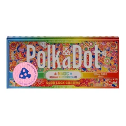 Good Luck Charms PolkaDot Magic Mushroom Belgian White Chocolate 200mg Magic Per Piece