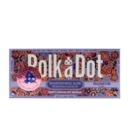 Krispy Chocolate Krunch PolkaDot Magic Mushroom Belgian Milk Chocolate 500mg