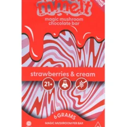Strawberries & Cream Mmelt Magic Mushroom Chocolate Bar 6G