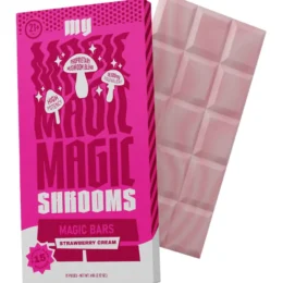 Strawberry Cream Exodus My Magic Mushy Chocolate Bar 15pcs 2.12oZ