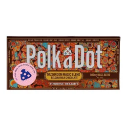 Torrone Delight PolkaDot Magic Mushroom Belgian Chocolate 500mg