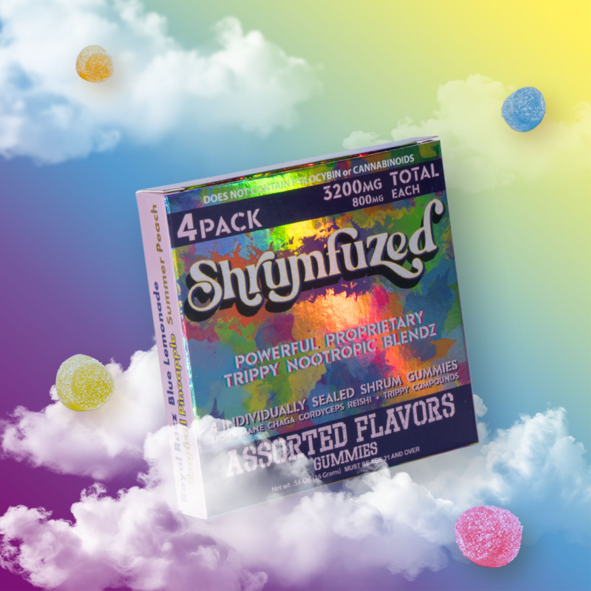Shrumfuzed Gummies – Nootropic Mushrooms - Image 2