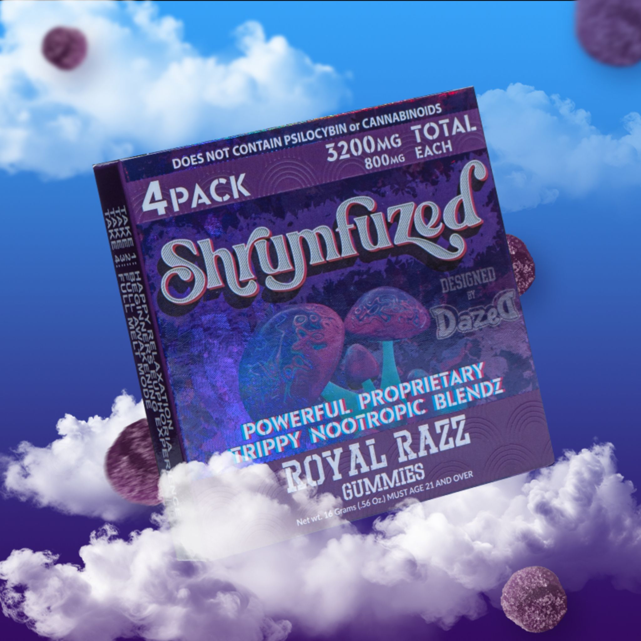Shrumfuzed Gummies – Nootropic Mushrooms
