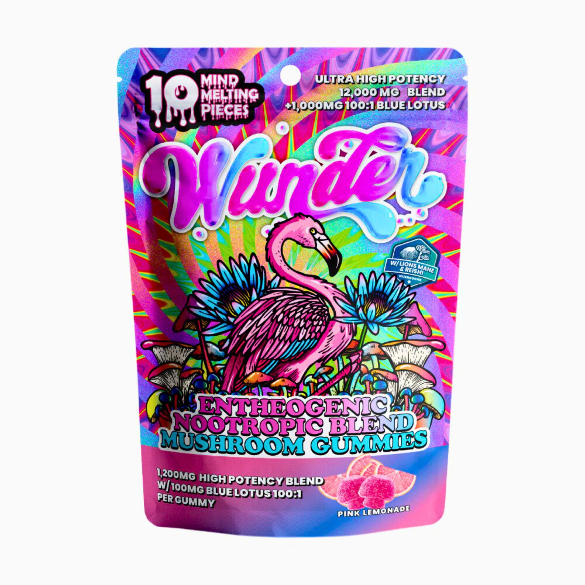 Wunder Mushroom Gummies – Entheogenic Nootropic Blend