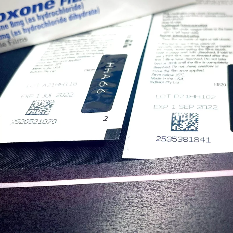 Suboxone Strip ( Buprenorphine and Naloxone 8mg/2mg ) 70 - Image 2