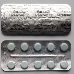 2,5 mg LORAZEPAM 170 Tabs
