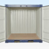 BUY 8FT SHIPPING CONTAINER ONE TRIP BLUE RAL 5013