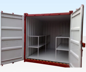 8FT X 8FT FLAT FLOOR BUNDED STORE FOR SALE
