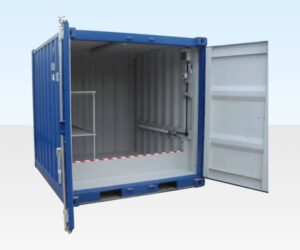 8FT X 8FT RAISED BUNDED STORE