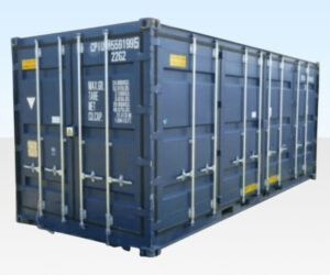 20FT X 8FT OPEN SIDE BUNDED OPEN MESH FLOOR STORE